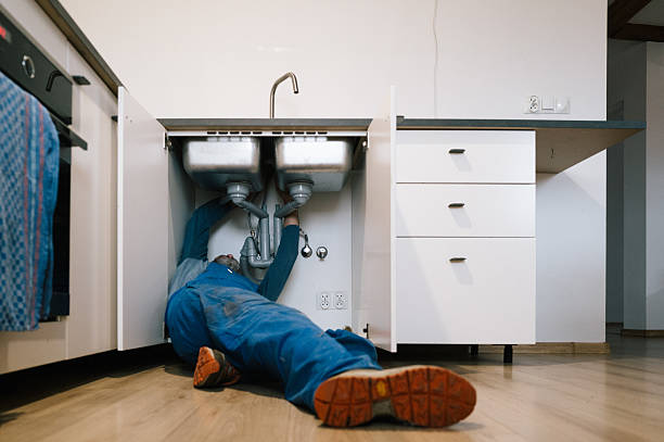 Professional Plumbing technician working in Hyattsville, MD